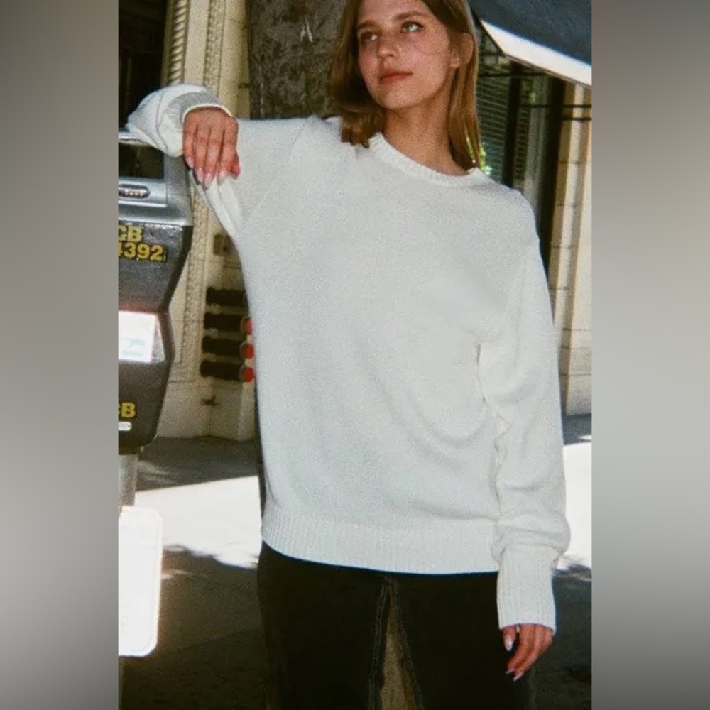 White Brianna Sweater